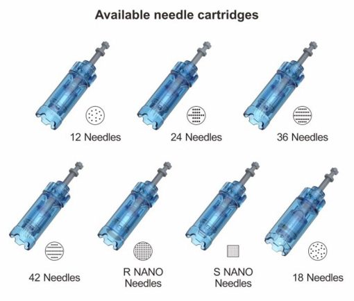 Available Needle Cartridges