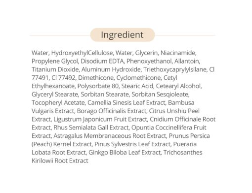 Ingredients